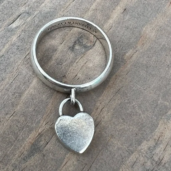 Tiffany & Co. Silver Heart Ring